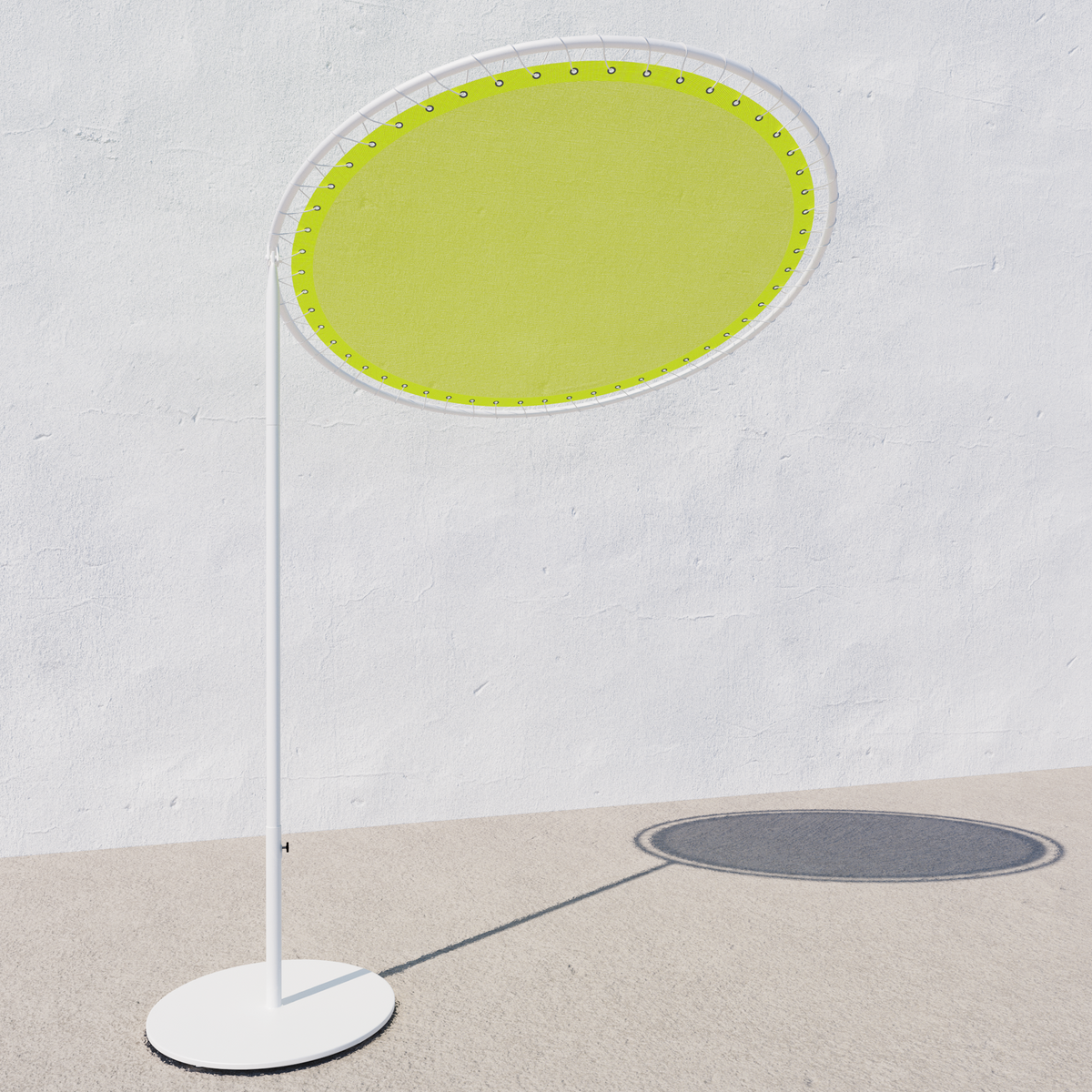60" Deluxe Eclypse Mid-Century Sunshade w/ 85LBS Base
