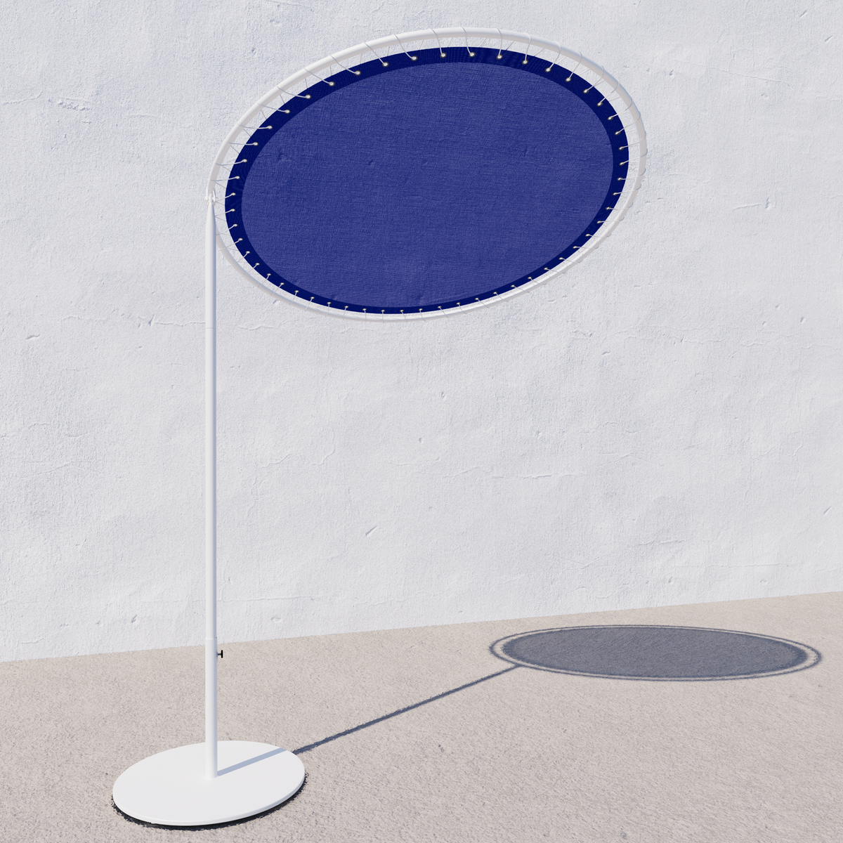 60" Deluxe Eclypse Mid-Century Sunshade w/ 85LBS Base