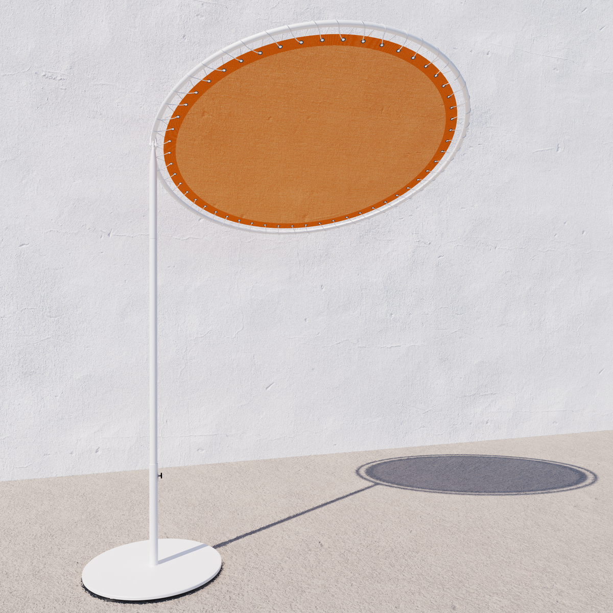 60" Deluxe Eclypse Mid-Century Sunshade w/ 85LBS Base