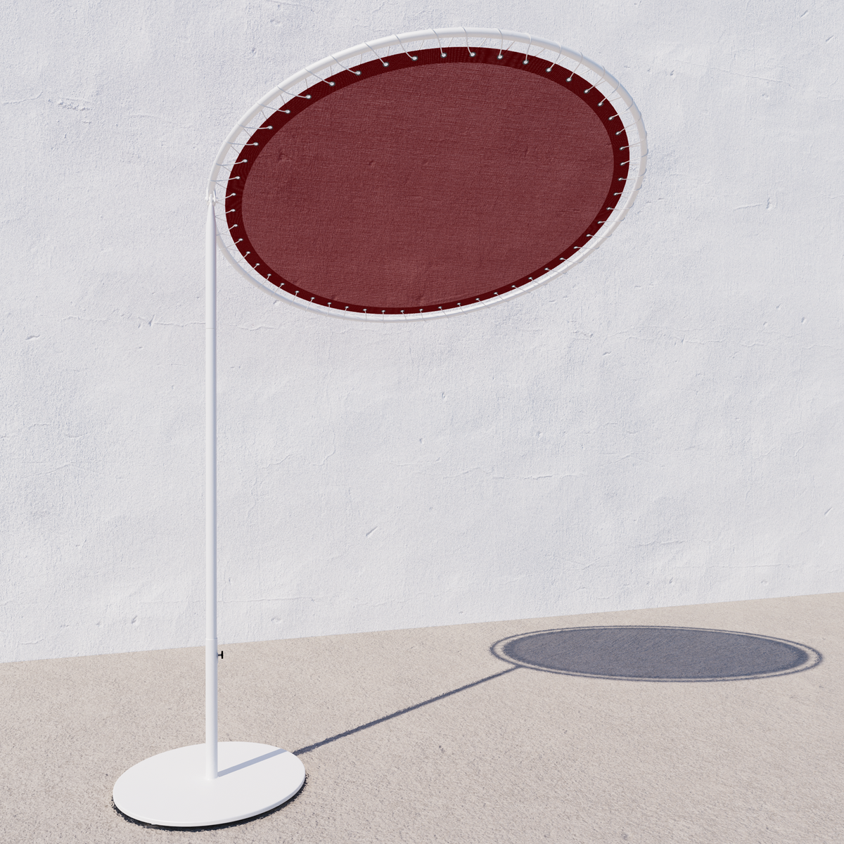 60" Deluxe Eclypse Mid-Century Sunshade w/ 85LBS Base