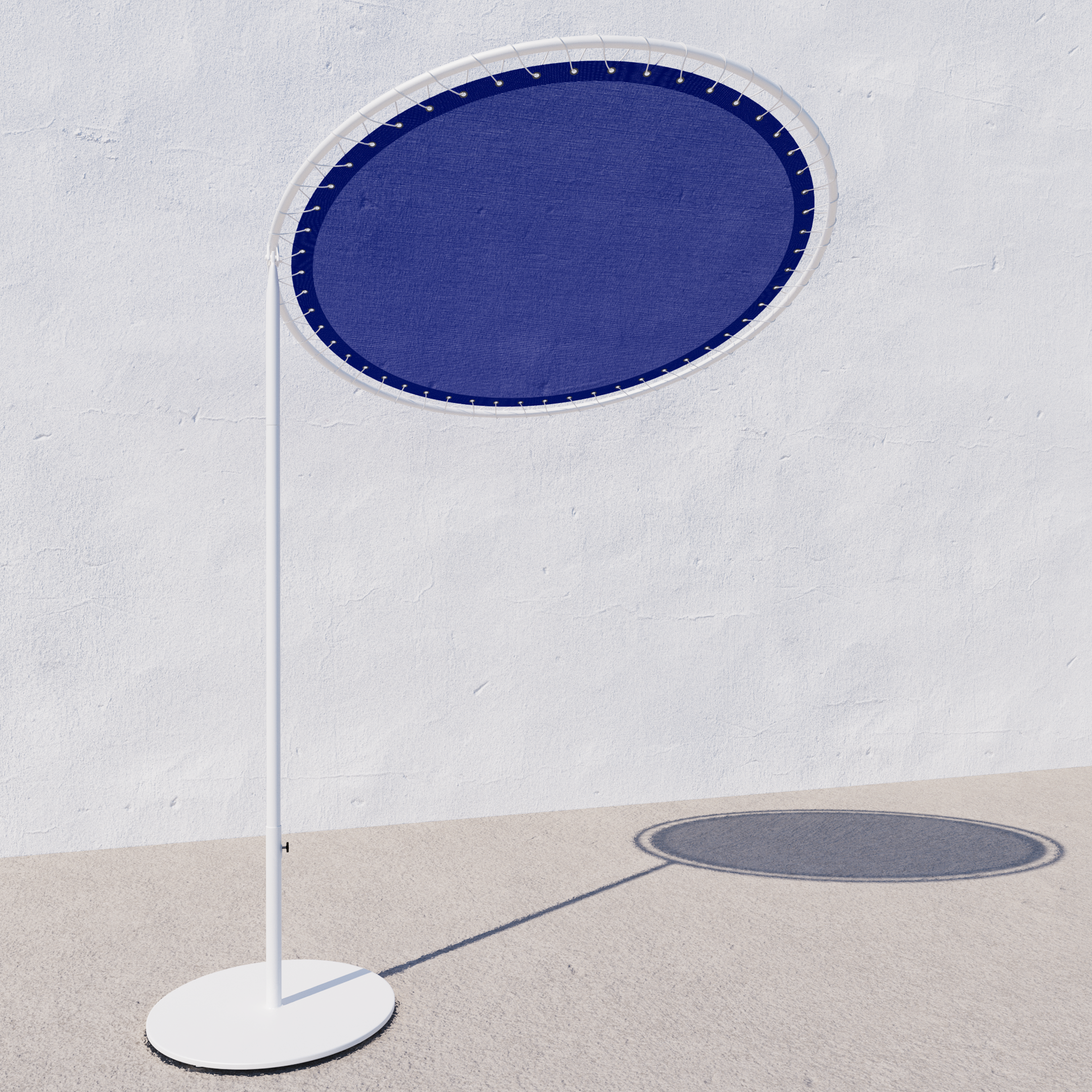 60" Deluxe Eclypse Mid-Century Sunshade w/ 85LBS Base