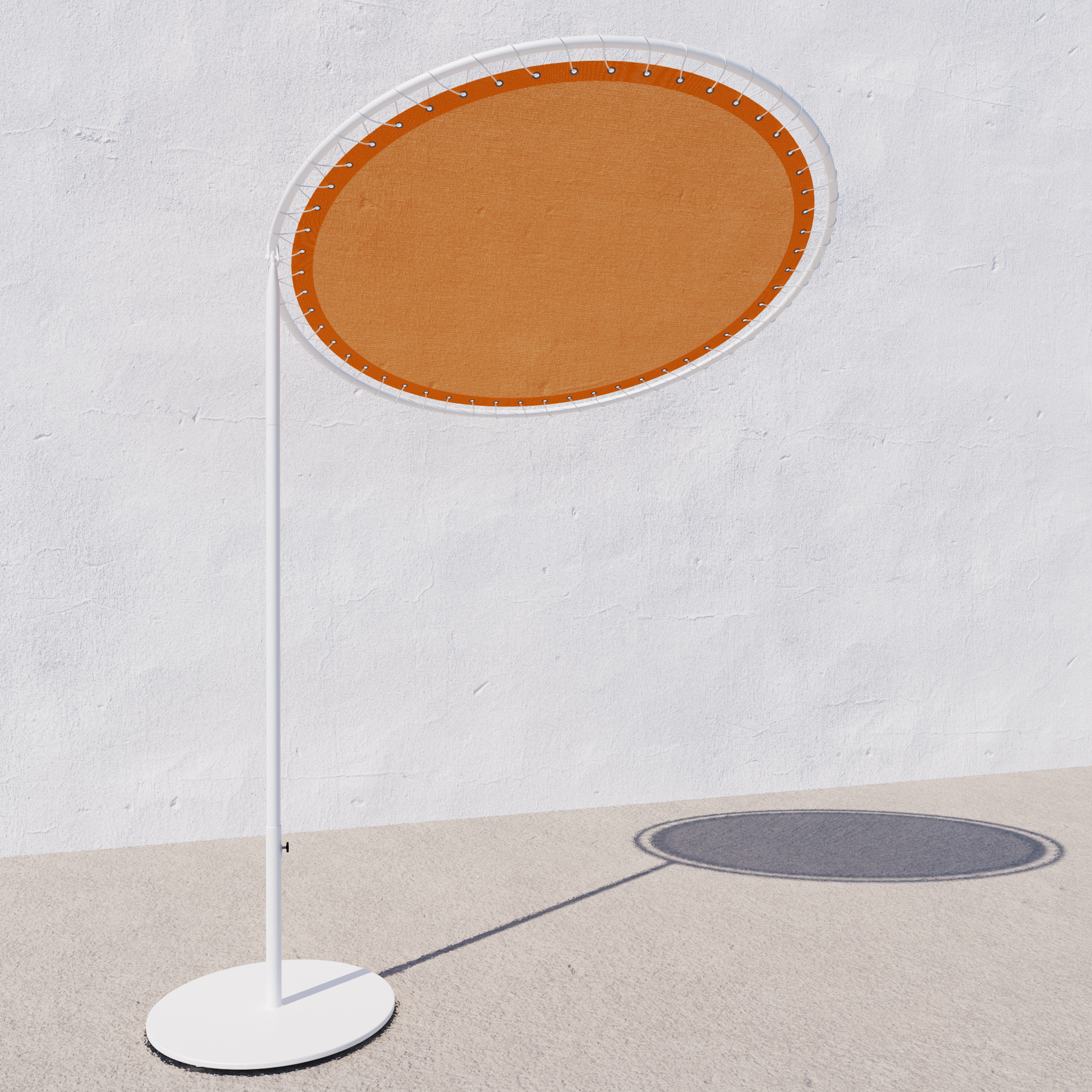 60" Deluxe Eclypse Mid-Century Sunshade w/ 85LBS Base
