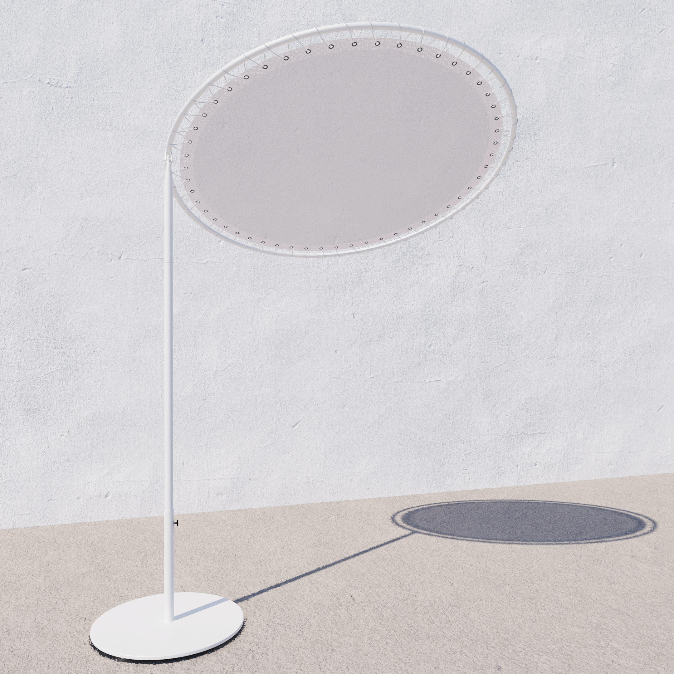 60" Deluxe Eclypse Mid-Century Sunshade w/ 85LBS Base